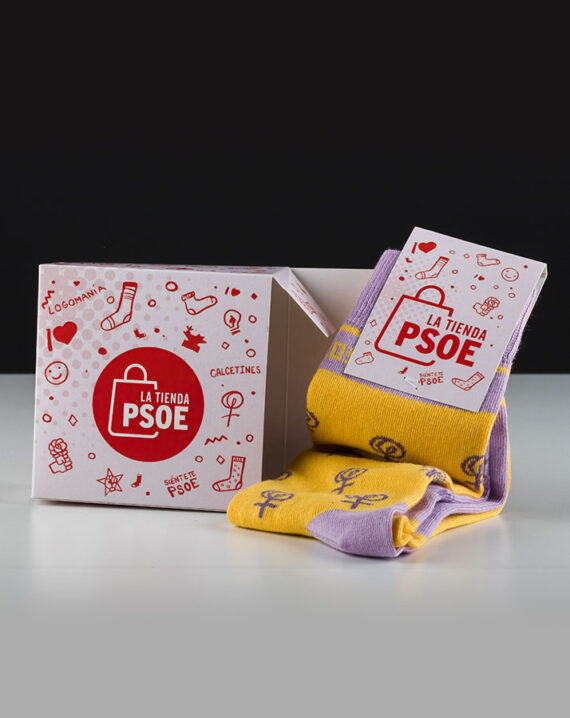 Calcetines Igualdad PSOE - Imagen 2