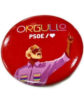 Chapa Orgullo hombre adulto