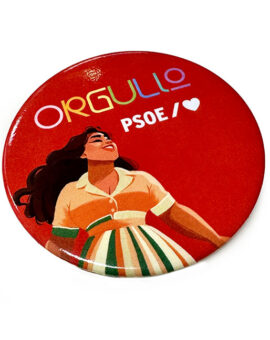 Chapa Orgullo chica joven