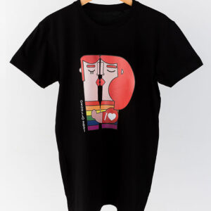 Camiseta hombre orgullo edición limitada Xoan Viqueira negro