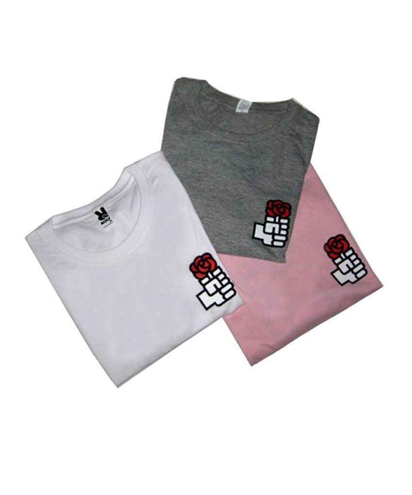 Camiseta hipster - Gris