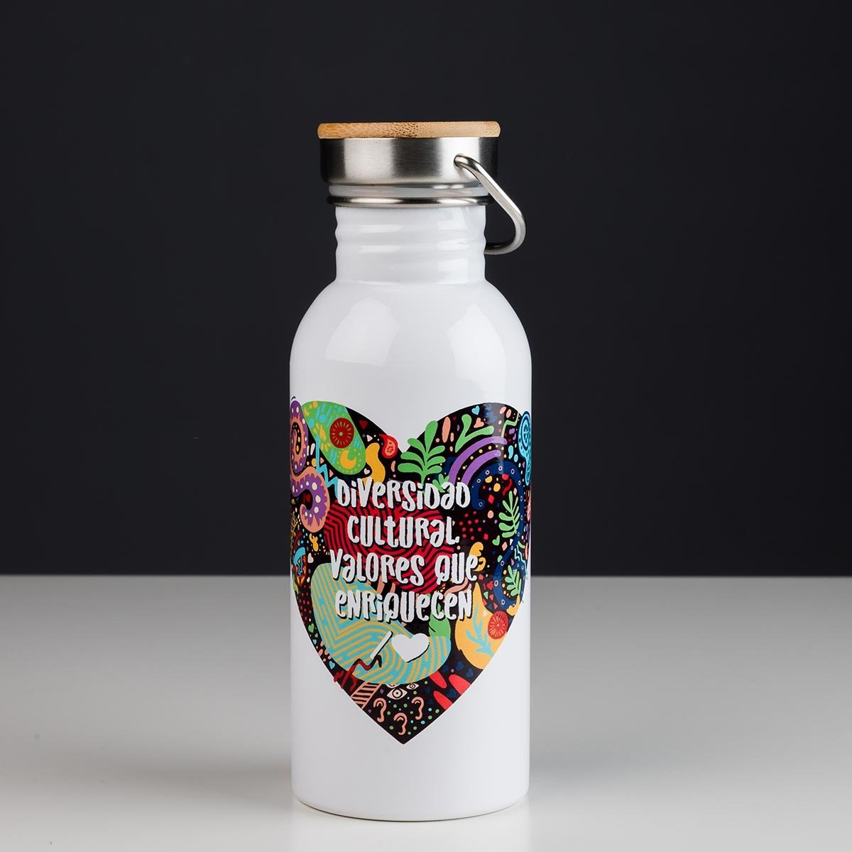 Valores de diversidade cultural en botella que enriquecen