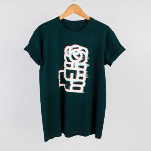 Camiseta Flor Puño New Hombre