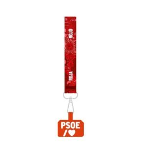 Cuelga Movil rojo/roja Psoe